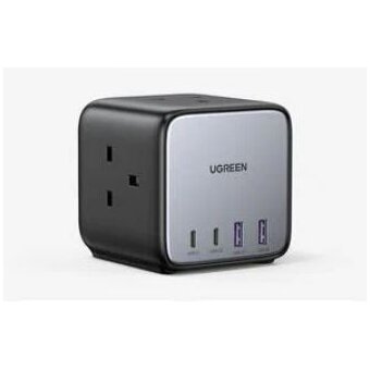  СЗУ UGREEN CD268 (60113) DigiNest Cube Charging Station 65W with 2*USB-C and 2*USB-A серый космос 