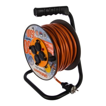  Удлинитель на катушке UNIVersal 9634207 4х30м 16А IP44 ВЕМ-250 ПВС 3х2.5 