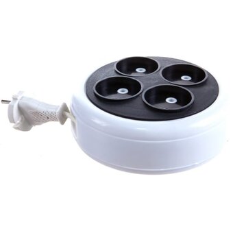  Удлинитель UNIVersal 002-5М 4х5м 6А IP20 У6-002 ШВВП 2х0.75 рулетка 