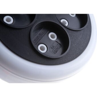  Удлинитель UNIVersal 002-5М 4х5м 6А IP20 У6-002 ШВВП 2х0.75 рулетка 