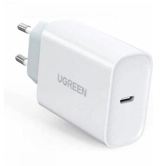  СЗУ UGREEN CD127 (70161) PD 30W USB-C Wall Charger EU белый 
