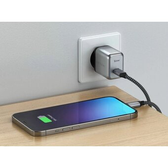  СЗУ Satechi 20W USB-C PD Wall Charger ST-UC20WCM-EU серый космос 