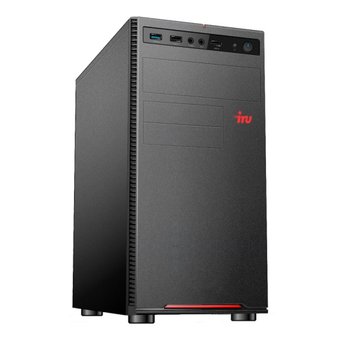  ПК IRU Office 312 MT (1 418 002) PG G5420 (3.8)/8Gb/SSD240Gb/UHDG 610/Free DOS/GbitEth/400W/черный 
