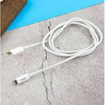  Дата-кабель TFN TFN-CLIGC1MTPEWH lightning to type-C 1м (белый) 