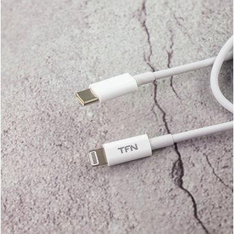  Дата-кабель TFN TFN-CLIGC1MTPEWH lightning to type-C 1м (белый) 