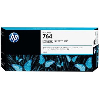  Картридж струйный HP 764 C1Q17A фото черный (300мл) для HP DJ T3500 
