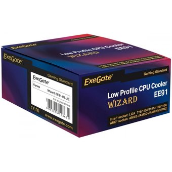  Вентилятор Exegate EX286146RUS Wizard EE91-BLUE 