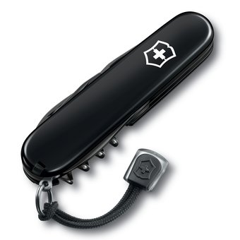  Нож перочинный Victorinox Spartan Onyx Black (1.3603.31P) 91мм 12функций черный карт.коробка 