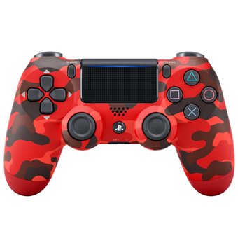  Геймпад Sony PlayStation 4 Dualshock v2, красный камуфляж (CUH-ZCT2E) 