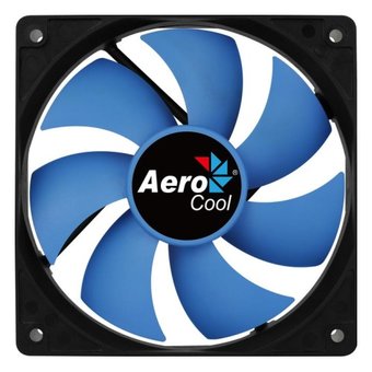  Вентилятор 120 мм Aerocool Force 12 PWM, 4-pin molex, Blue blade (4718009158023) 