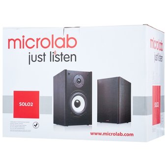  Акустическая система 2.0 Microlab Solo-2 (MK3) дерево 