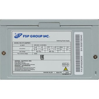  Блок питания FSP 500-PNR-I OEM 