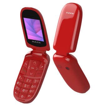  Мобильный телефон Maxvi E1 Red 
