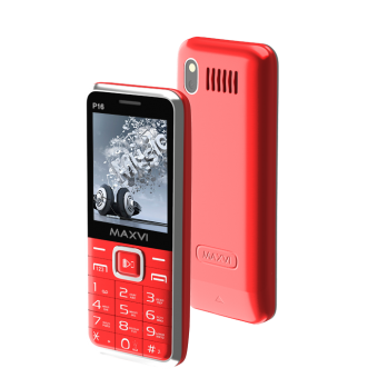  Мобильный телефон Maxvi P16 Red 