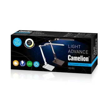  Настольная лампа Camelion KD-831 C02 черн 