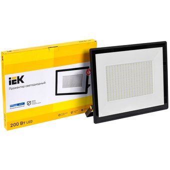  Прожектор Iek LPDO601-200-65-K02 СДО 06-200 светодиодный серый IP65 6500 K 