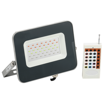  Прожектор Iek LPDO7RGB-01-30-K03 СДО 07-30RGB multicolor IP65 серый 