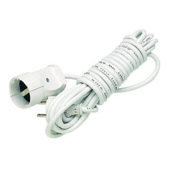  Удлинитель MAKEL 10071 1 гн 5 м б/з черн. 