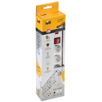  Удлинитель IEK WFP10-16-05-01-N 