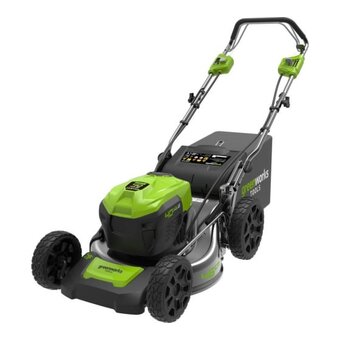  Газонокосилка GreenWorks GD40LM46SP 40В (2506807UB) c АКБ и ЗУ 