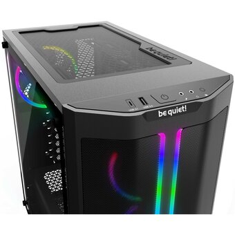  Корпус be quiet! Pure Base 500 FX Black (BGW43) / ATX, TG, USB-C / 3x120mm + 1x140mm ARGB fans inc. 