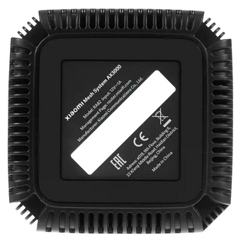  Роутер Xiaomi Mesh System AX3000 RA82 (DVB4315GL) Black 
