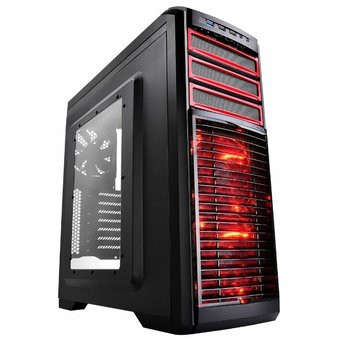  Корпус Deepcool Kendomen RD, ATX, mATX, Mini-ITX, Midi-Tower, сталь, без БП, 3xUSB на лицевой панели, 200x486x491 мм, 5.76 кг, черный 