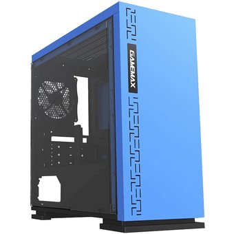  Корпус GameMax H605BL Expedition BL H605, Синий, 1xUSB3.0; 2xUSB2.0, Window, (без БП) 