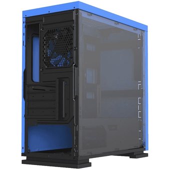  Корпус GameMax H605BL Expedition BL H605, Синий, 1xUSB3.0; 2xUSB2.0, Window, (без БП) 