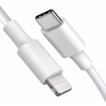  Кабель Xiaomi BHR4421GL USB Type-C (m)-Lightning (m) 1м белый 