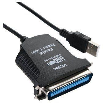  Кабель Vcom VUS7052 USB A (вилка) - LPT (прямое подключение к LPT порту принтера) 1.8m 