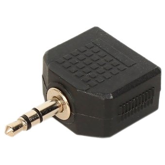  Кабель Vcom VAD7847 Переходник разветвитель аудио 3.5 Jack (M) - 2x3.5 Jack (F), стерео 