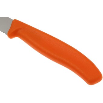  Набор ножей кухонных Victorinox Swiss Classic (6.7936.12L9B) компл.2шт оранжевый блистер 