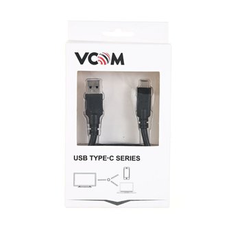  Кабель Vcom CU401-1M USB 3.1 type_Cm - USB 3.0 Am, 1метр 