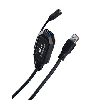  Кабель Vcom CU827 USB3.0-repeater, удлинительный активный Am-Af 5м Vcom 