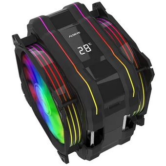  Кулер Alseye M120D Plus II для Socket/115x/1200/1356/1366/1700/2011/2011-3/2066/AM4, 120мм, 1900rpm, 38.2 дБ, 200Вт, 4-pin PWM 