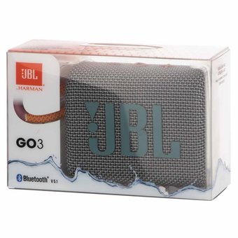  Портативная акустическая система JBL GO 3 серая 