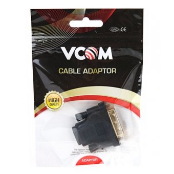  Кабель Vcom VAD7818 HDMI 19F to DVI-D 25M 
