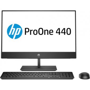  Моноблок HP ProOne 440 G4 (4NT90EA) 23.8" Full HD i5 8500T (2.7)/8Gb/500Gb 7.2k/UHDG 630/DVDRW/CR/Win10 Pro 64/GbitEth/WiFi/BT/клав/мышь/Cam/черный 19 