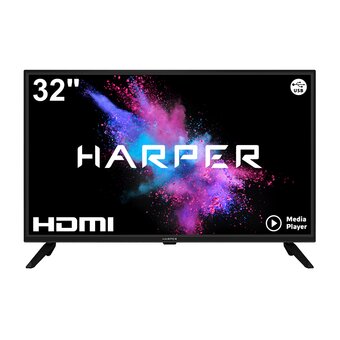  Телевизор Harper 32R470T чёрный 
