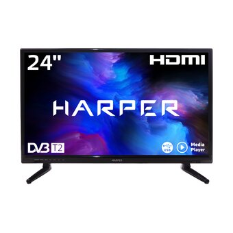  Телевизор Harper 24R470T чёрный 