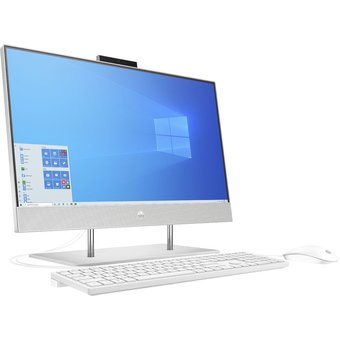  Моноблок HP 24-dp1003ur 2X4U5EA 23.8" Full HD Touch i7 1165G7 (2.8)/16Gb/SSD1Tb/Iris Xe/CR/Win10/GbitEth/WiFi/BT/90W/мышь/серебристый 