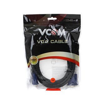  Кабель VCom VVG6448-3M(O) монитор-SVGA card (15M-15M) 3.0м 2 фильтра 