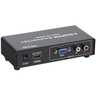  Переходник Vcom DD491 Конвертер VGA + аудио - HDMI 