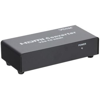  Переходник Vcom DD491 Конвертер VGA + аудио - HDMI 
