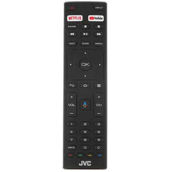  Телевизор JVC LT-50M797 черный безрамочный 