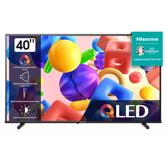  Телевизор Hisense 40A5KQ черный 