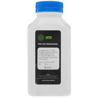  Тонер CACTUS CS-RK-CE285A P1005/M1120 Black 