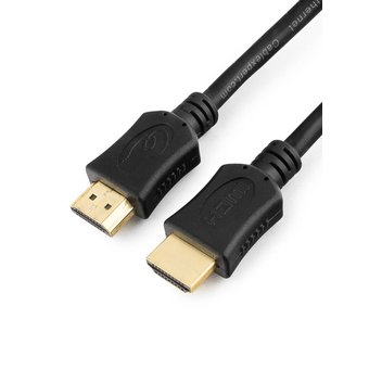  Кабель Gembird HDMI 4.5м, v1.4, 19M/19M, черный, позол.разъемы, экран, пакет (CC-HDMI4-15) 