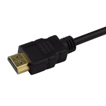  Кабель-адаптер Orient C050, HDMI M - VGA 15F, для подкл.монитора/проектора к выходу HDMI, длина 0.2 метра 